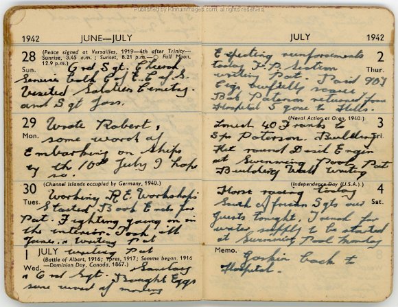 Arthur_Kinnaird_Diary_1942-06-28_001